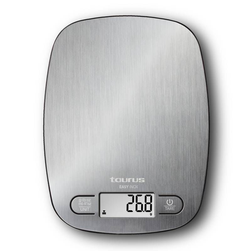 TAURUS - Balanza de Cocina Taurus EASY INOX
