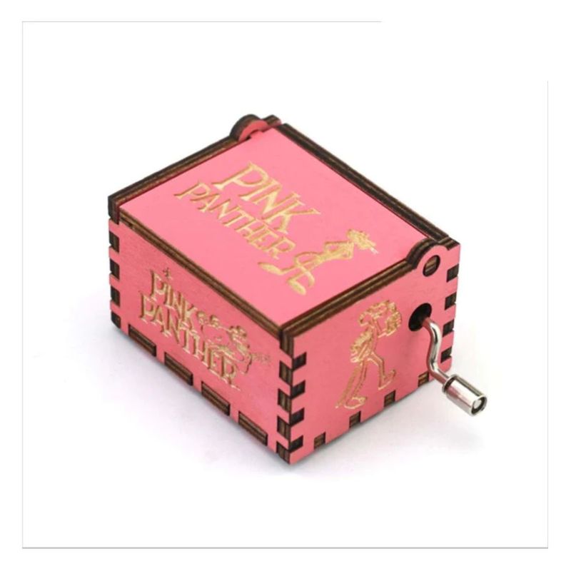 GENERICO - Cajita musical Rosada Pink Panther PP-P ROSA