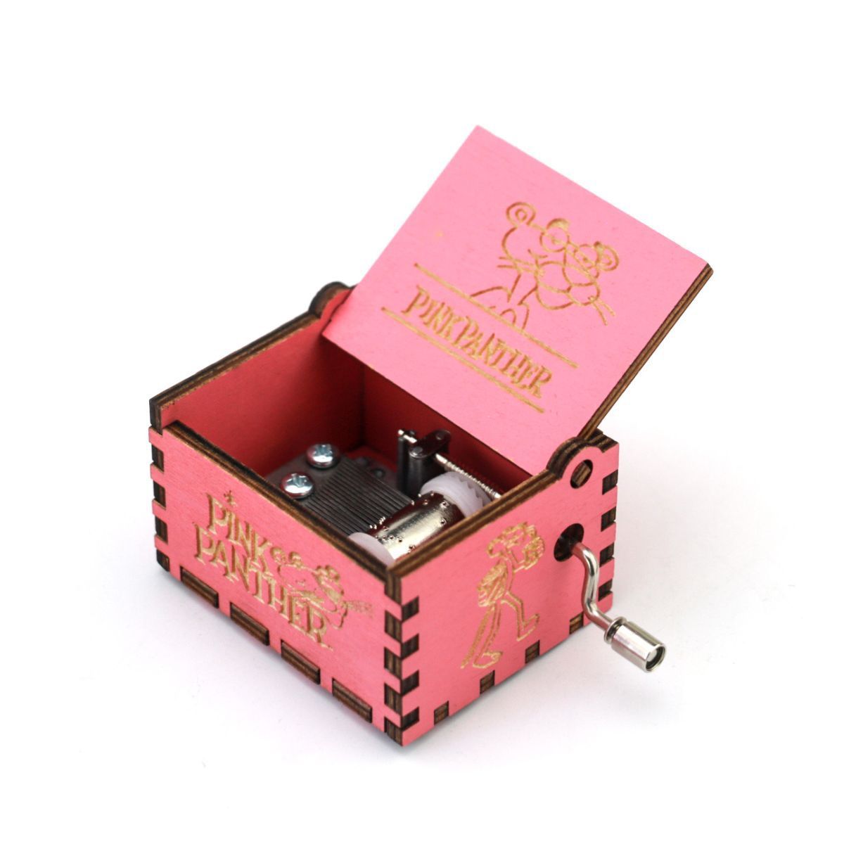 GENERICO - Cajita musical Rosada Pink Panther PP-P ROSA