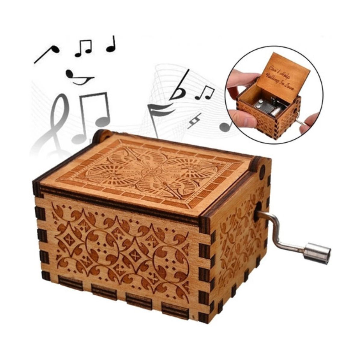 SHEEPBUSTER - MERRY CHRISTMAS MC11 Cajita Musical Rojo