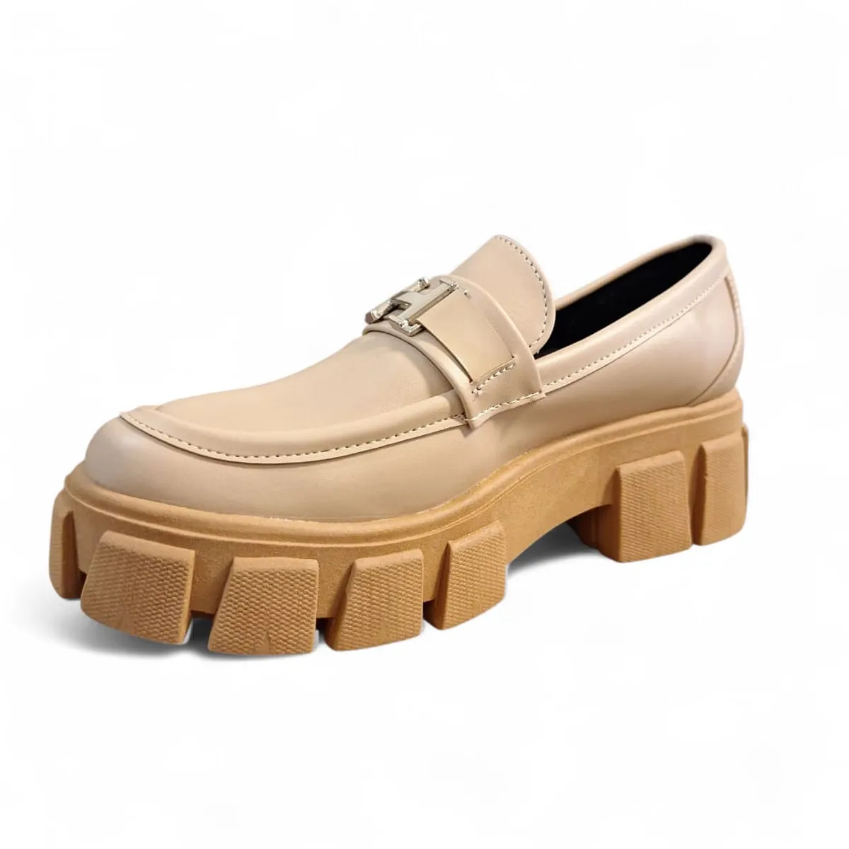 GENERICO - Mocasin Mujer 12165C-62 Sonja Henie Color Beige