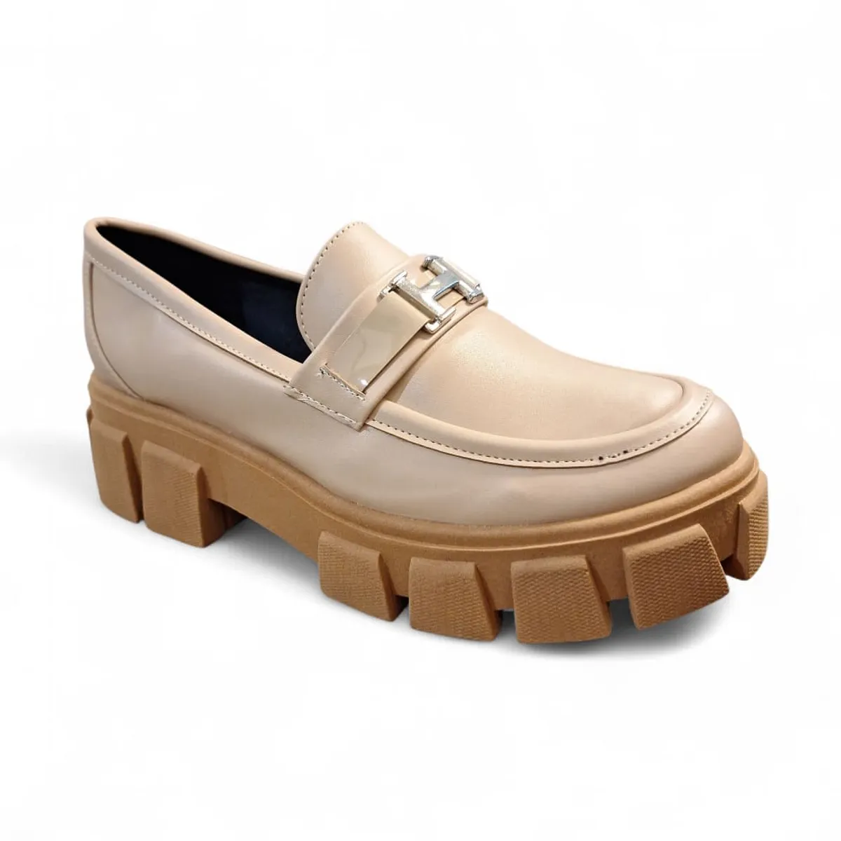 GENERICO - Mocasin Mujer 12165C-62 Sonja Henie Color Beige