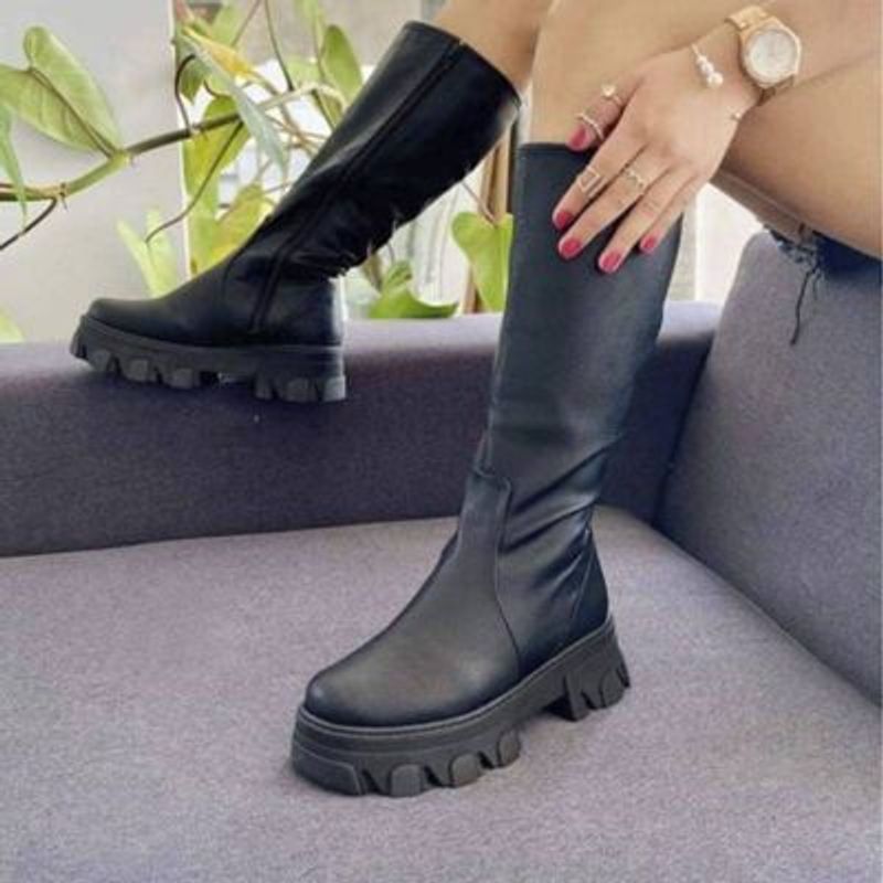 GENERICO - 2086L-70 Botas Mujer Susan Leopard Max