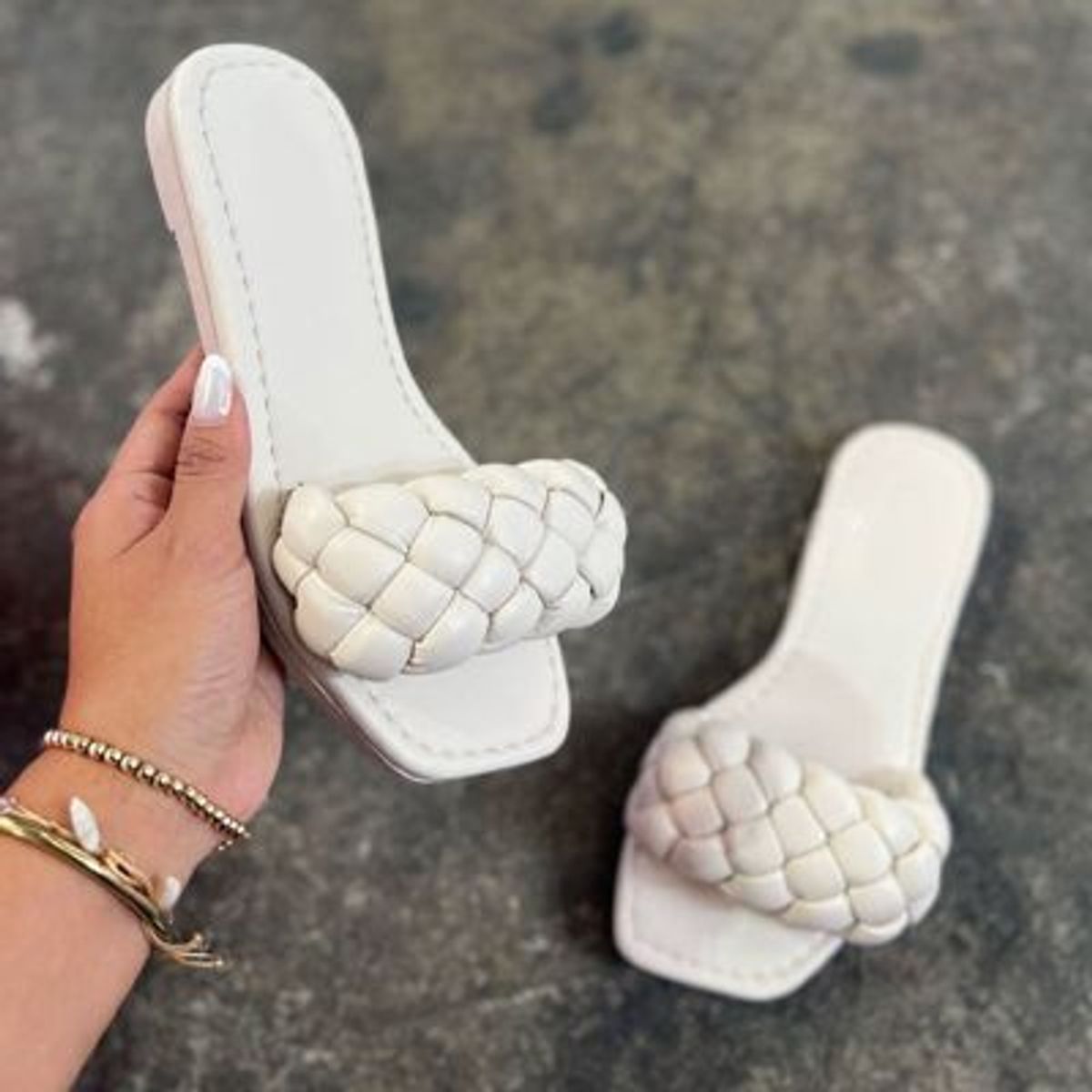 GENERICO - 1383-35 Sandalia Mujer Aleksandra Maldonado Hueso