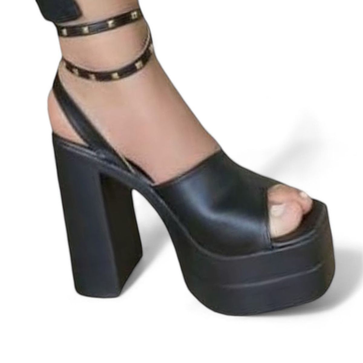 GENERICO - Sandalia Mujer Gladis Moreno 12 Color Negro