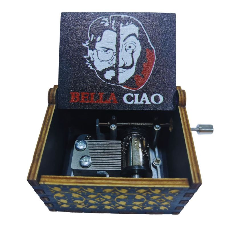 GENERICO - Cajita musical Bella Ciao Casa de papel