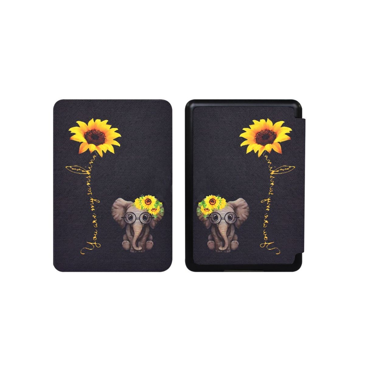 SHEEPBUSTER - Estuche Kindle Modelo 2019  6 Pulgadas Elefante Negro