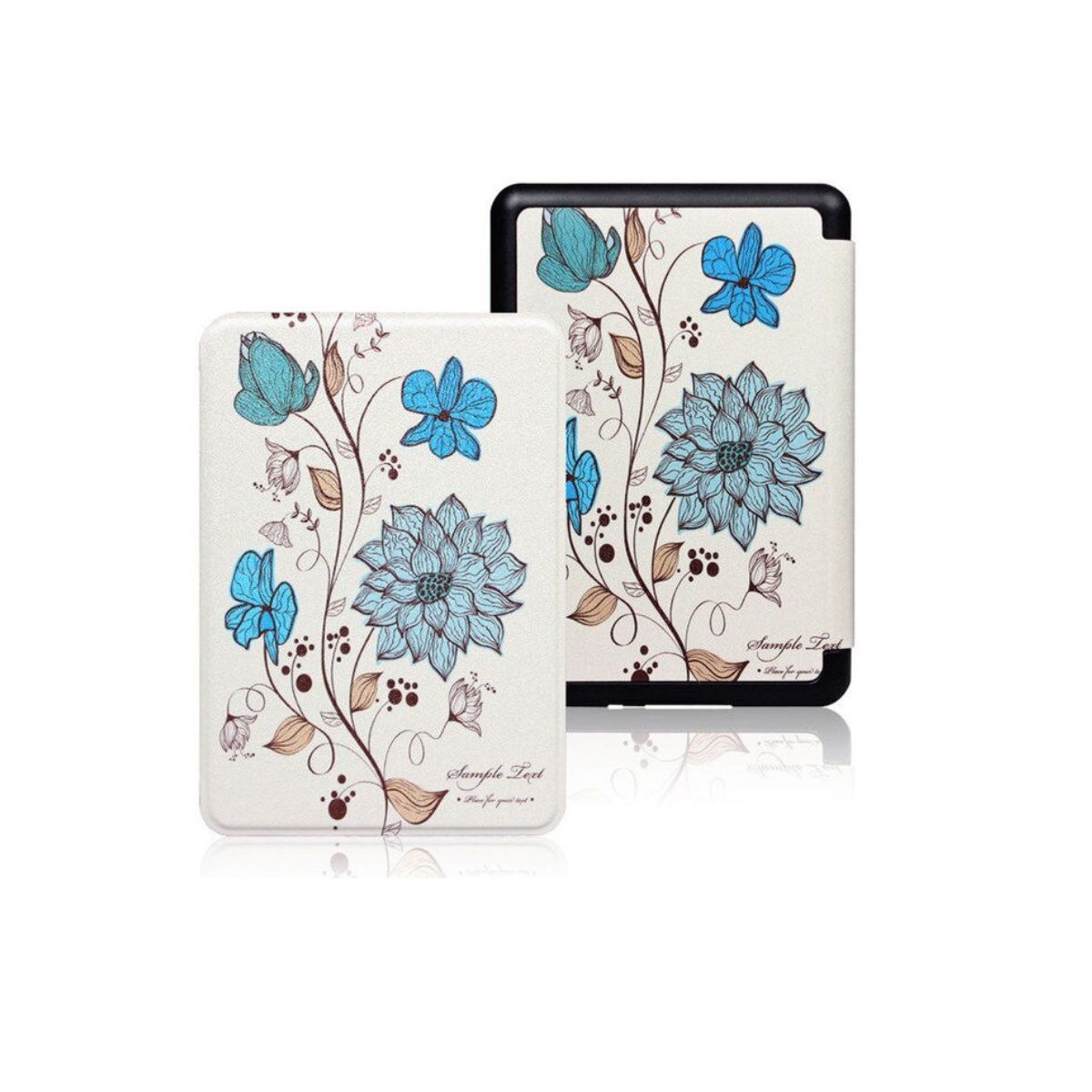 GENERICO - Estuche Kindle 6.8 Flor Blanca