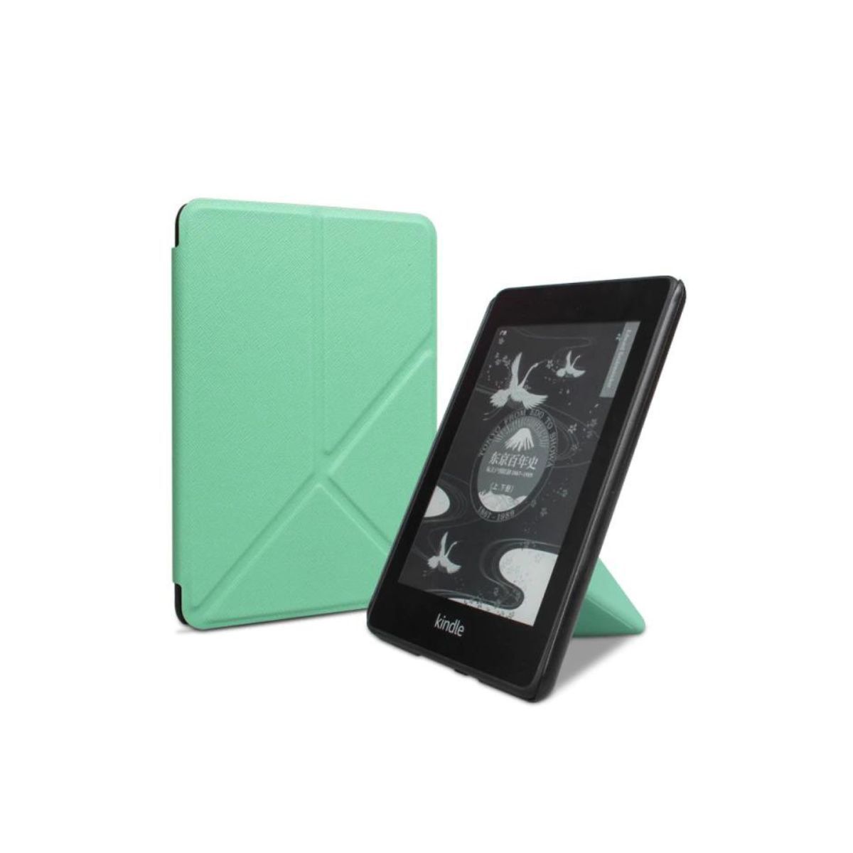 SHEEPBUSTER - Estuche Kindle 6.8 Plegable Verde Agua