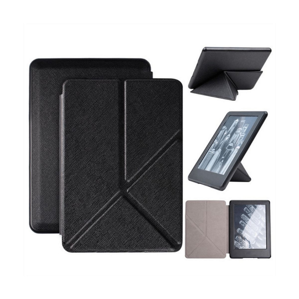 SHEEPBUSTER - Estuche Kindle 6.8 Negro Plegable