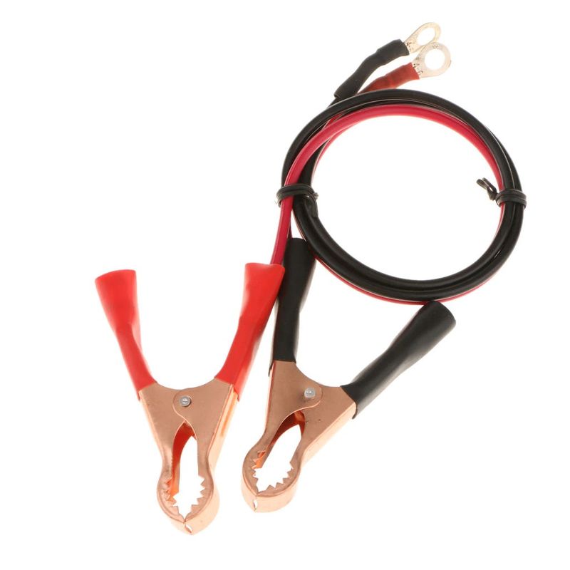 GENERICO - Cable adaptador pinzas cocodrilo 50A para batería inversor d corriente