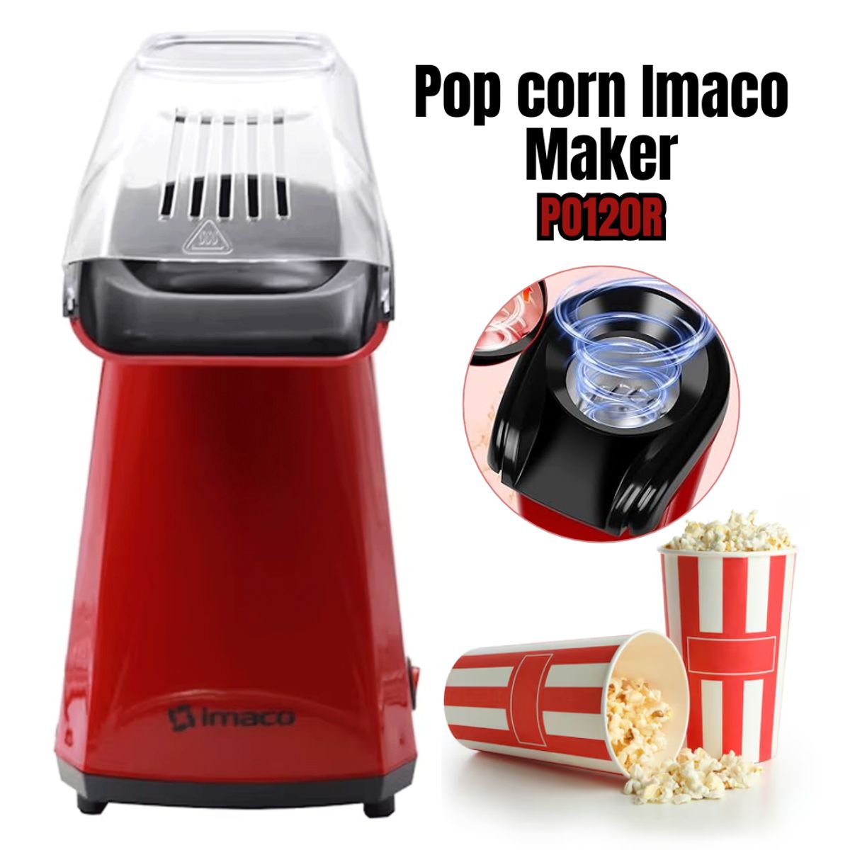 IMACO - Pop Corn Maker Imaco - PO120R