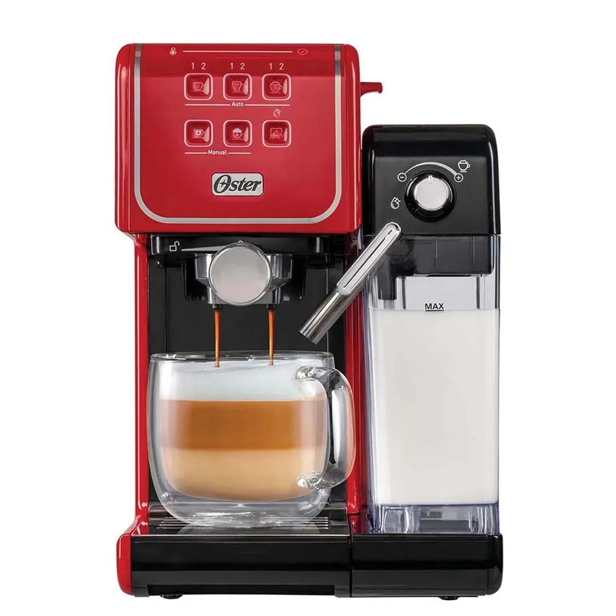 OSTER - Cafetera Oster PrimaLatte Touch BVSTEM6801R