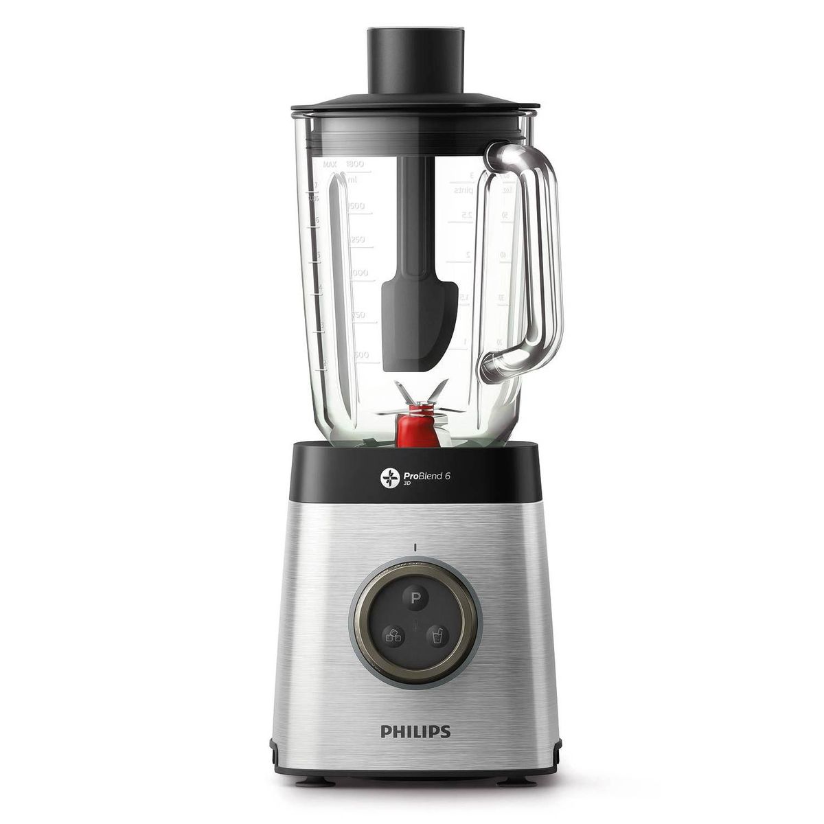 PHILIPS - Licuadora HR3652/00 2 Lt 1400 W Inox