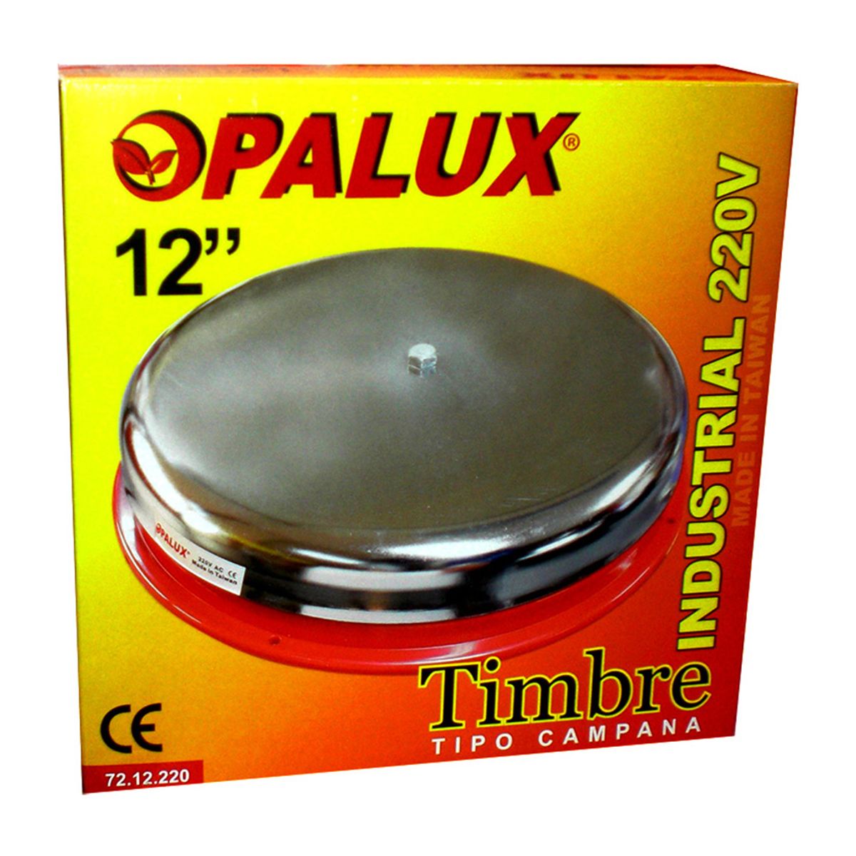 OPALUX - Timbre Campana Industrial - Opalux - 12 Pulgadas - 220VAC