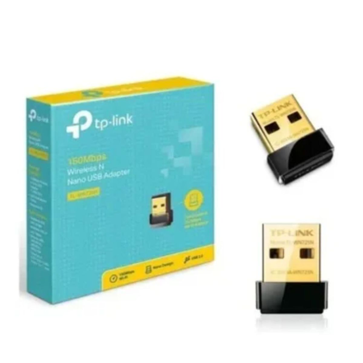 TP LINK - Adaptador WIFI Inalámbrico Nano Usb N 150 Mbps Tl-wn725