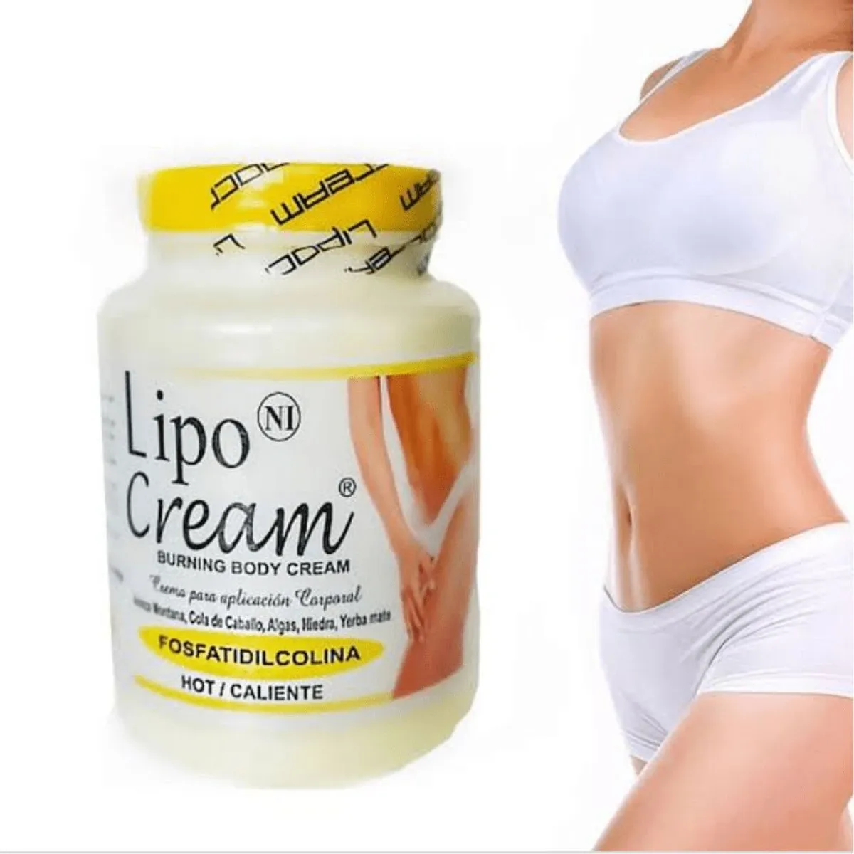 SM - Pack De 2 Crema Reductora Lipo Cream - Tapa Amarilla