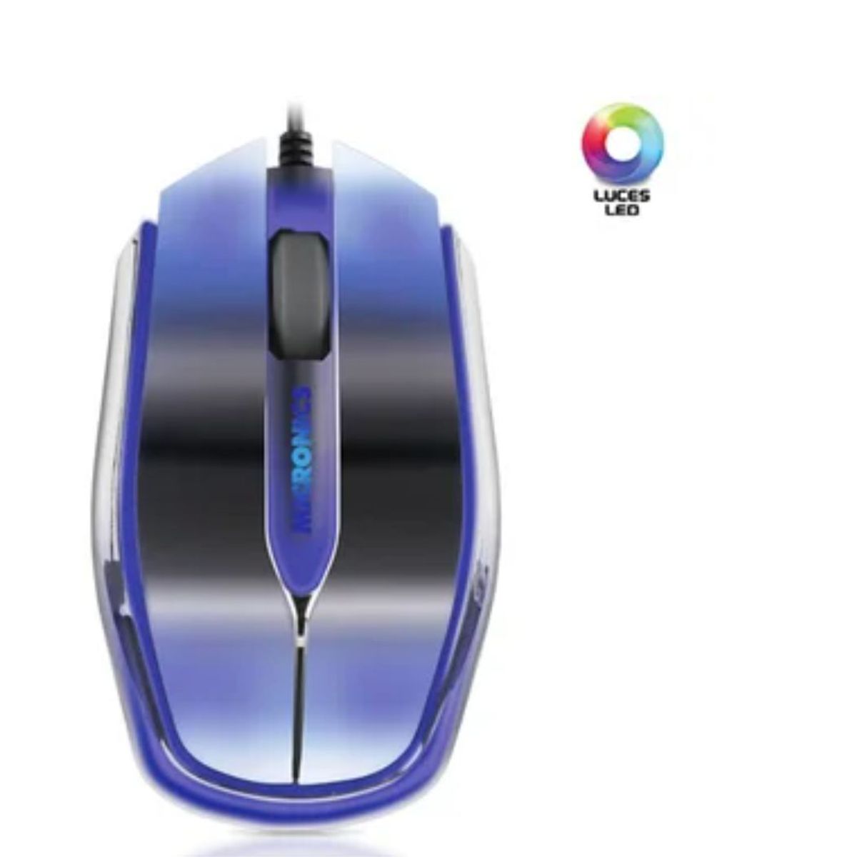WEIBO - Mouse Gamer Micronics  Surfer M-105 Rgb Iluminacion Led