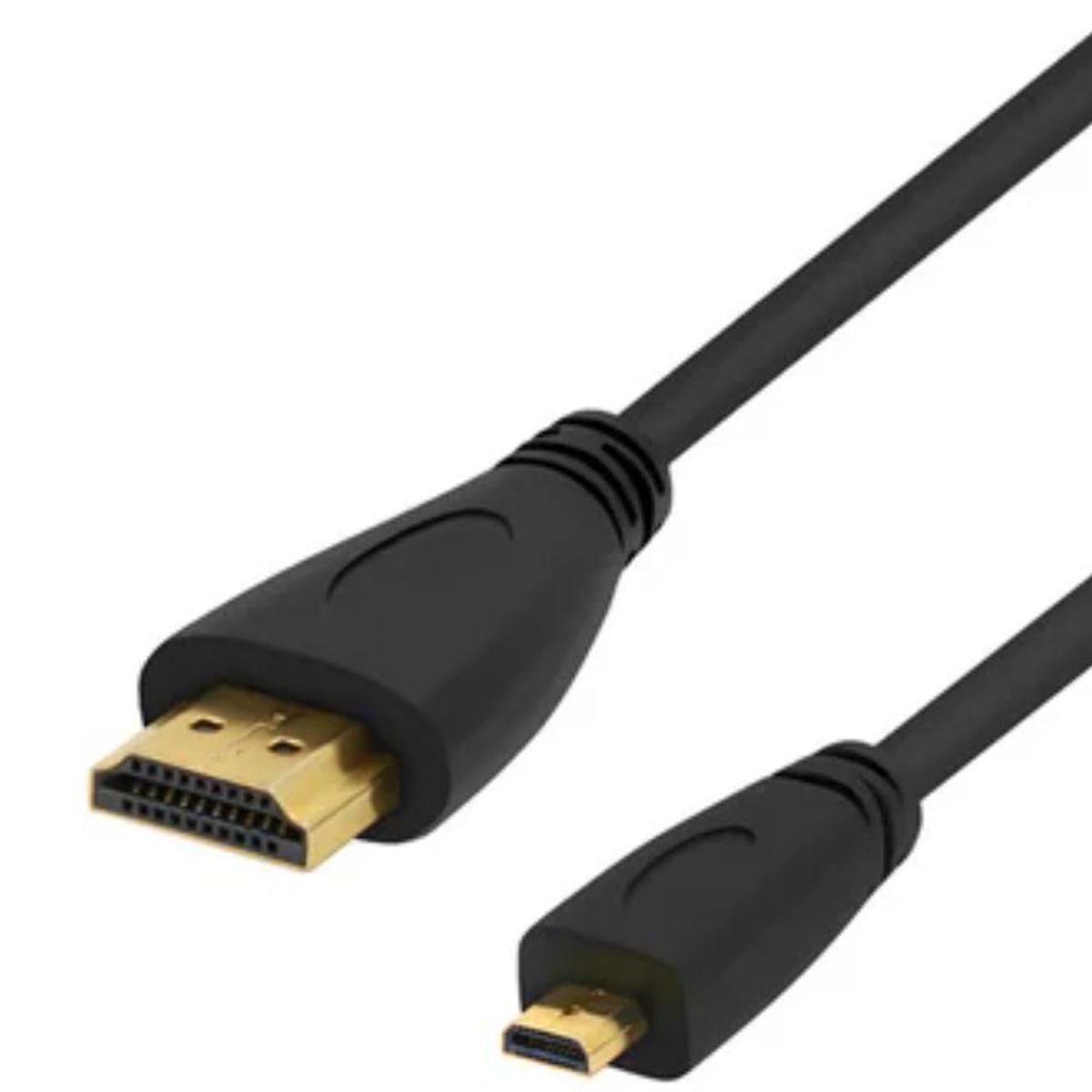GENERICO - Cable Micro Hdmi A Hdmi 1.5 Metros Full Hd 1080p PVC