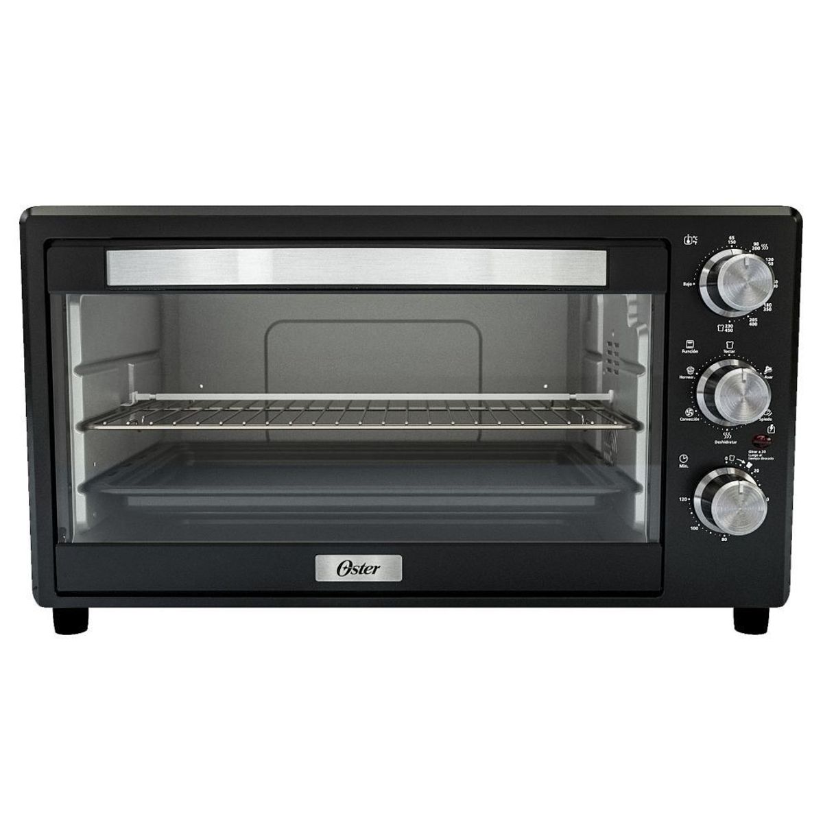 OSTER - Horno Eléctrico Oster 60 Litros TSSTTVLC60L  Negro