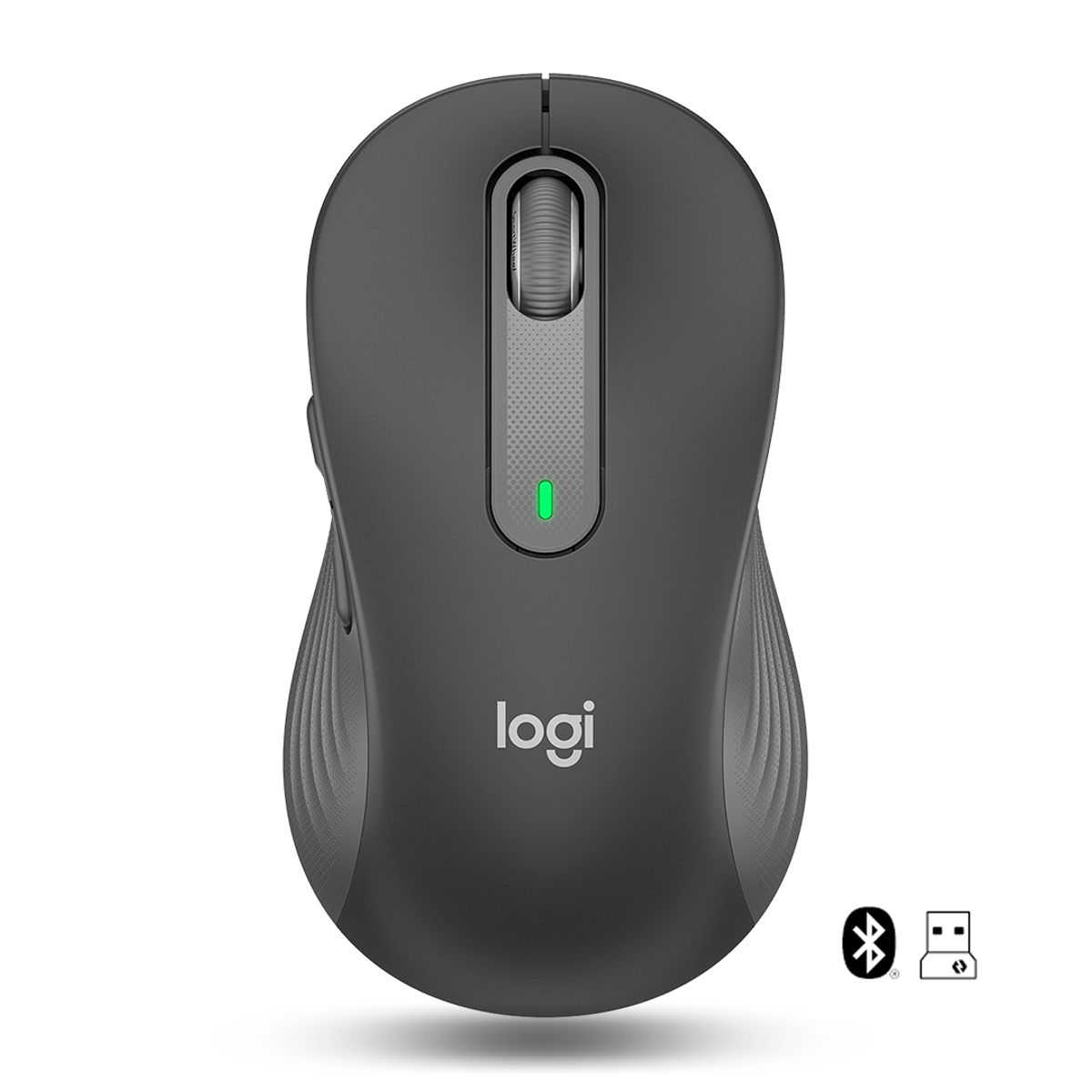 LOGITECH - Mouse Logitech M650 bluetooth USB Scroll Rapido - Negro
