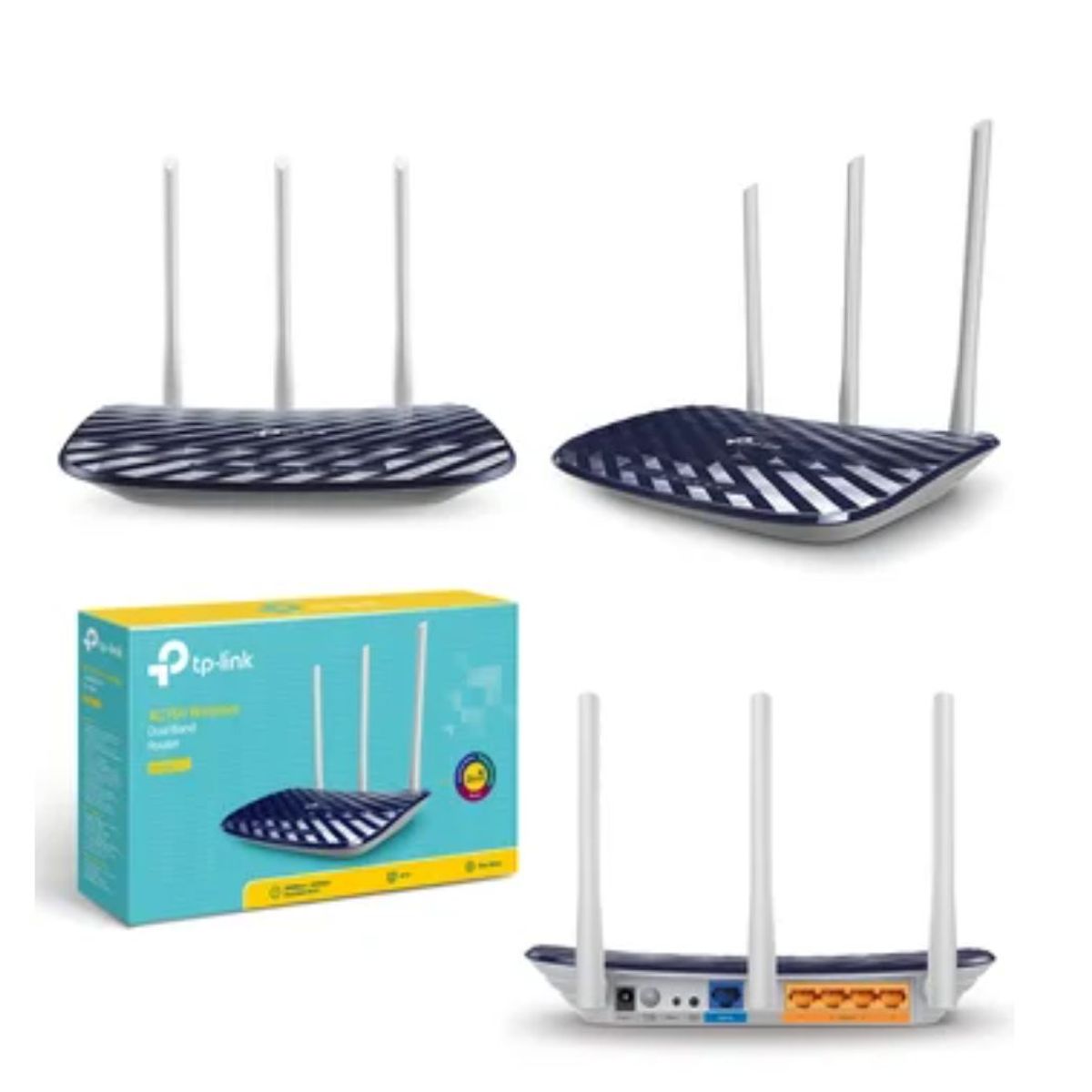 TP LINK - Router TP-LINK 433Mbps Archer C20 3 en 1 repetidor punto de acceso 3 A