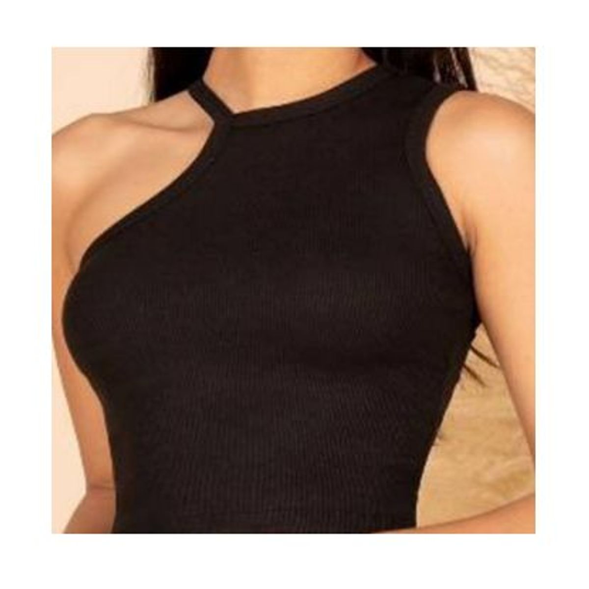 GENERICO - Gladis Moreno Crop Basicym26 Color Negro