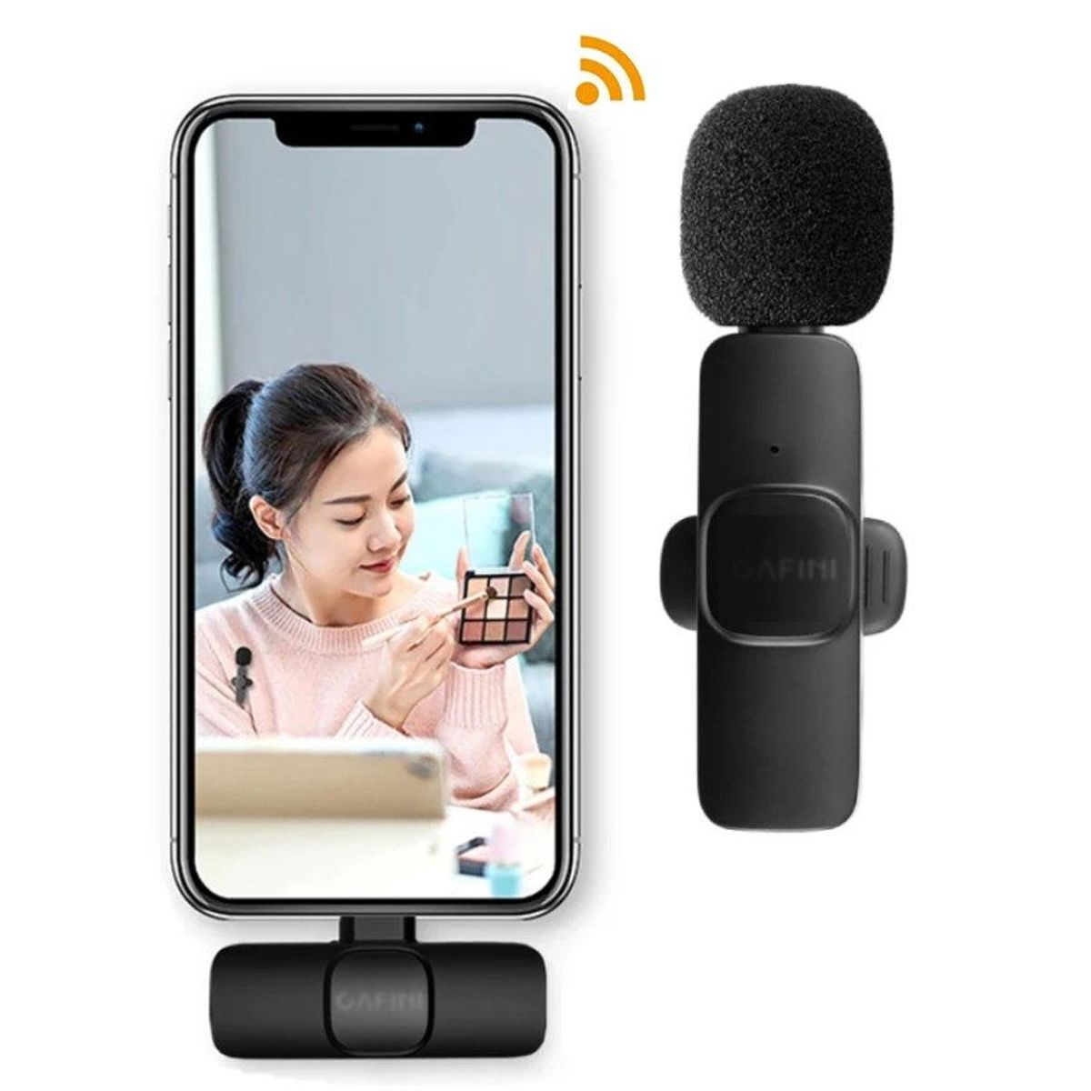 GENERICO - Libertad Movimiento Audio Microfono Inalámbrico Para Celular tipo C