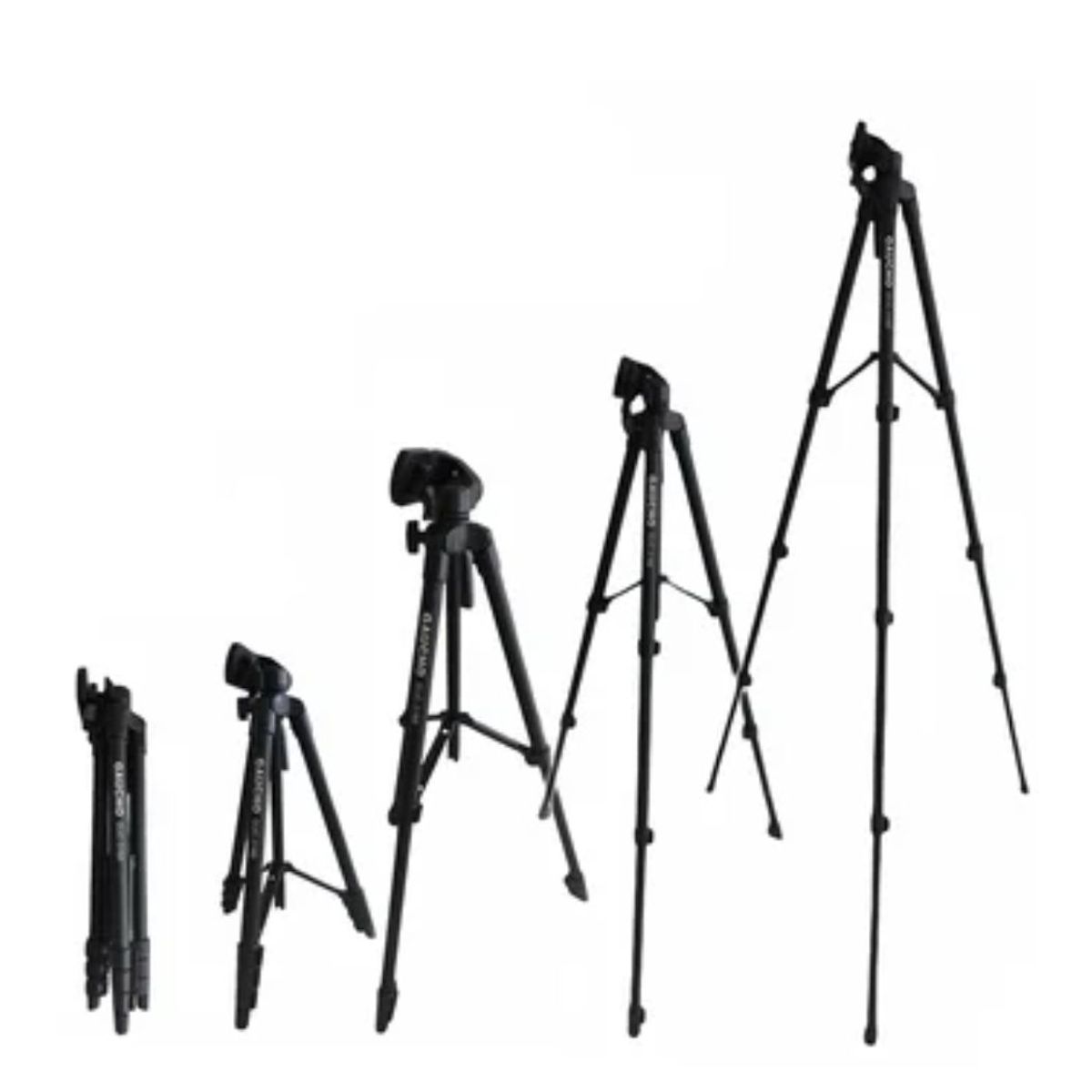 GENERICO - Tripode Camara Celular 3 Secciones 1.35m + Soporte + Funda 3160