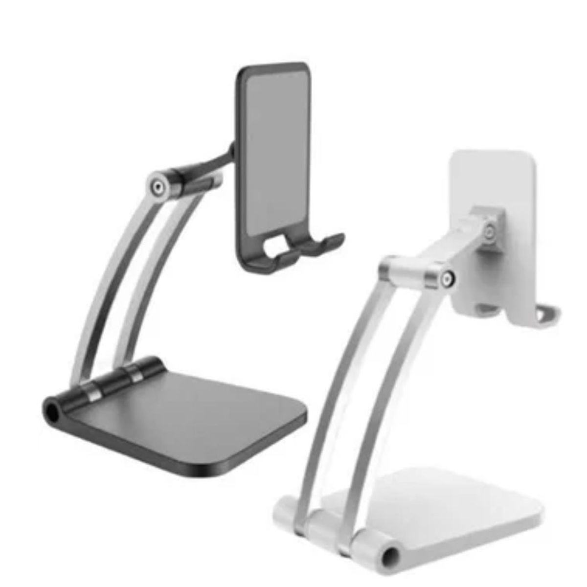 GENERICO - Porta Celular Soporte de Mesa holder celular tablet ajustable Blanco