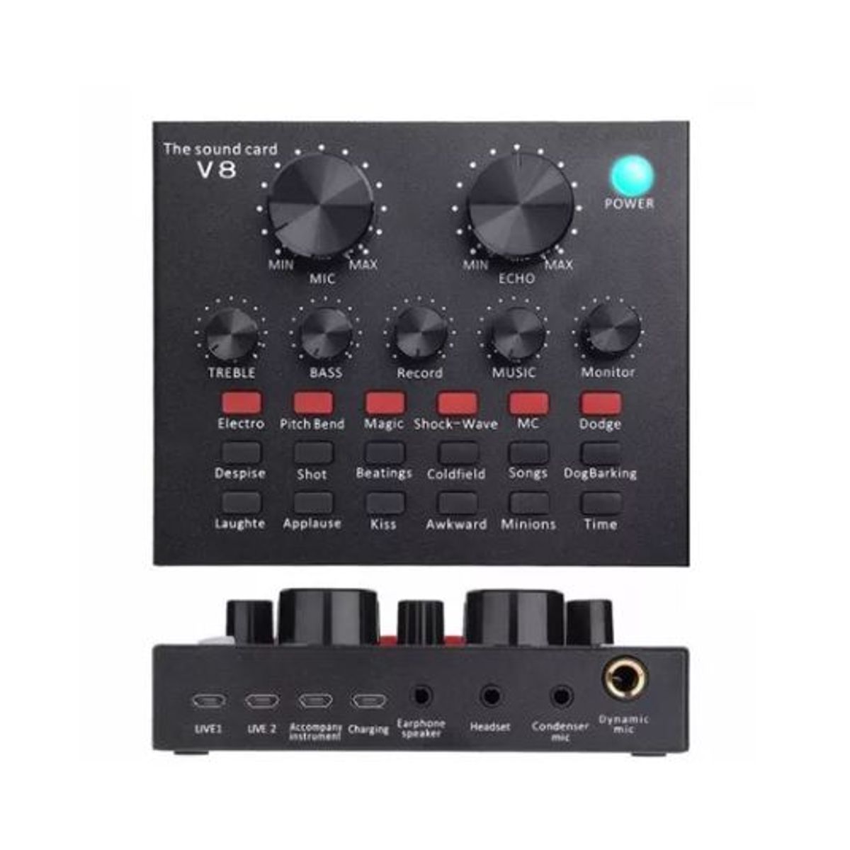 OEM - Interfaz de Audio V8 para estudio de grabación