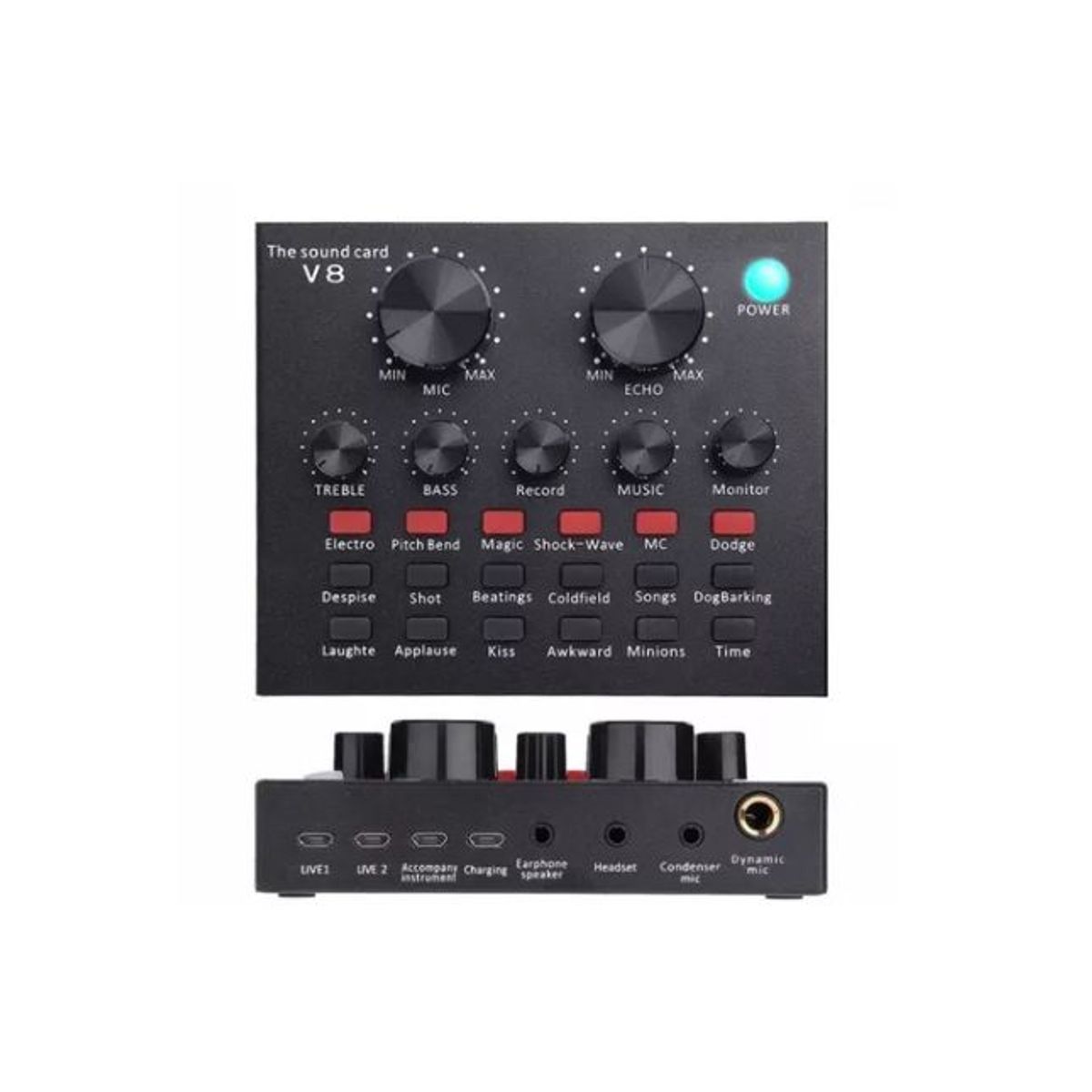 OEM - Interfaz de Audio V8 para estudio de grabación