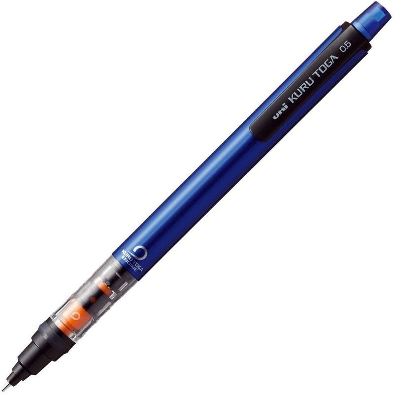 MITSUBISHI - Portaminas KuruToga 05mm Azul MITSUBISHI PENCIL Japón