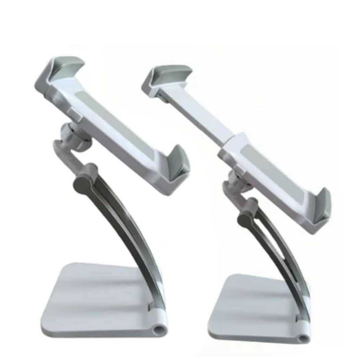 GENERICO - Porta Celular Soporte de Mesa holder celular tablet ajustable Blanco 8