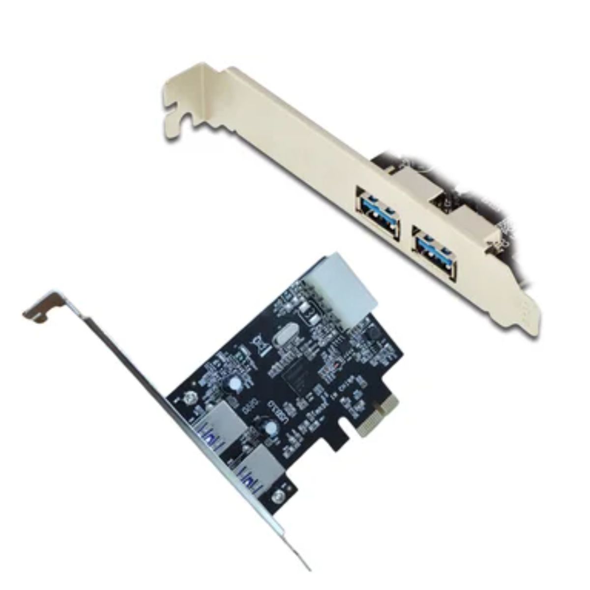 GENERICO - Tarjeta interna USB 3.0 2 Puertos Pci Express 2 Puertos USB 3.0 5 Gbps
