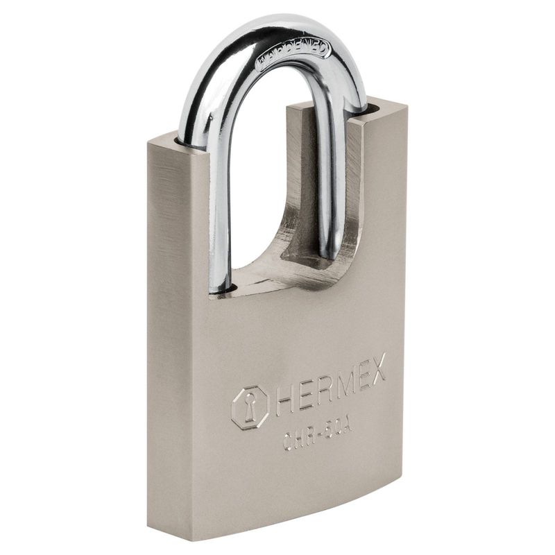HERMEX - Candado de Hierro 40mm Tipo Abloy Hermex 43312 - Plateado