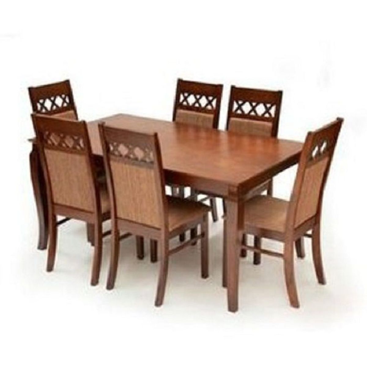 MOBILIARI - Juego De Comedor 6 Sillas Pretty Nogal