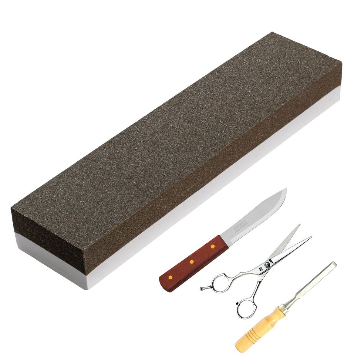 TRUPER - Afilador de cuchillo tijera Piedra de asentar- TRUPER