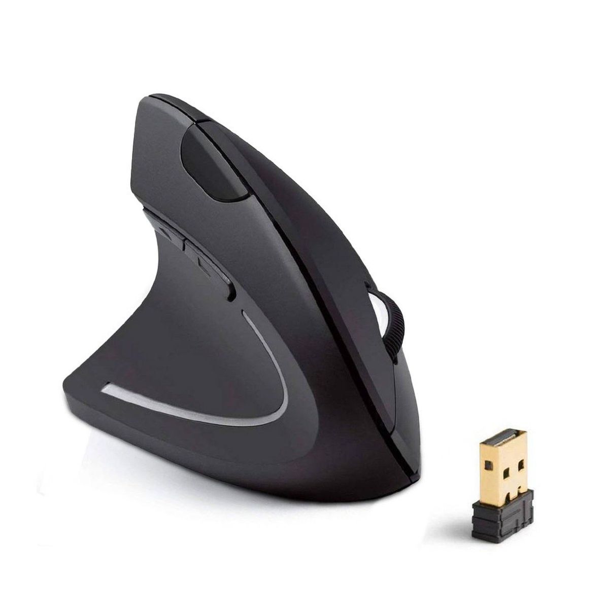 ITELSISTEM - Mouse Vertical Inalambrico Ergonomico Usb Itelsistem Carpiano