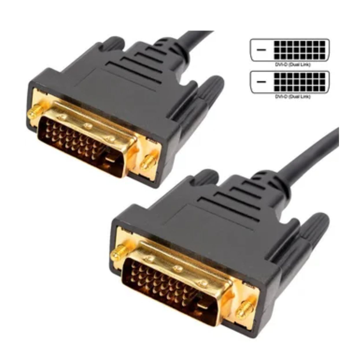 TRAUTECH - Cable Dvi A Dvi 1.8 Metros 24+1 Pines Monitor Hd Dvd pvc doble filtro