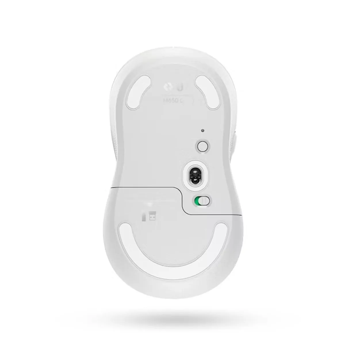 LOGITECH - Mouse Logitech M650 bluetooth USB Scroll Rapido - Blanco