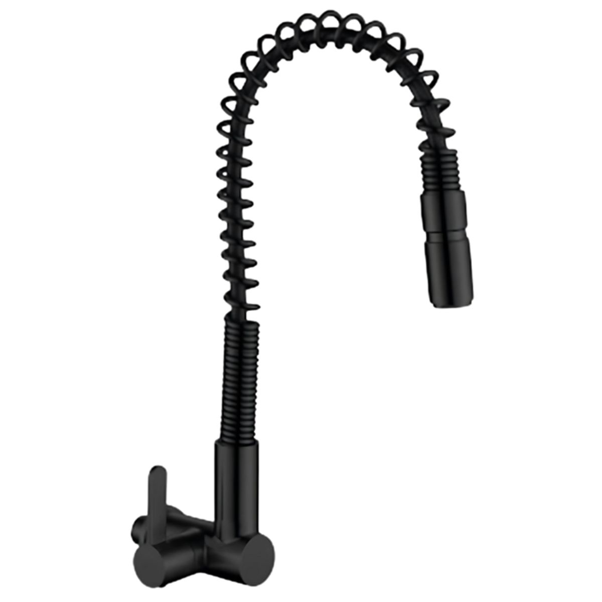 XM - GRIFERIA PARA COCINA NEGRO RESORTE A LA PARED LC304-107201