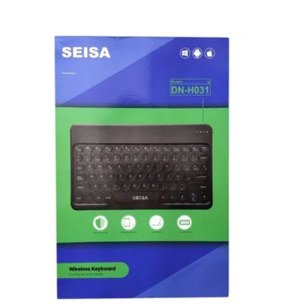 GENERICO - Mini Teclado Inalambrico Ultra Delgado Bluetooth 3.0 Tablet Cel