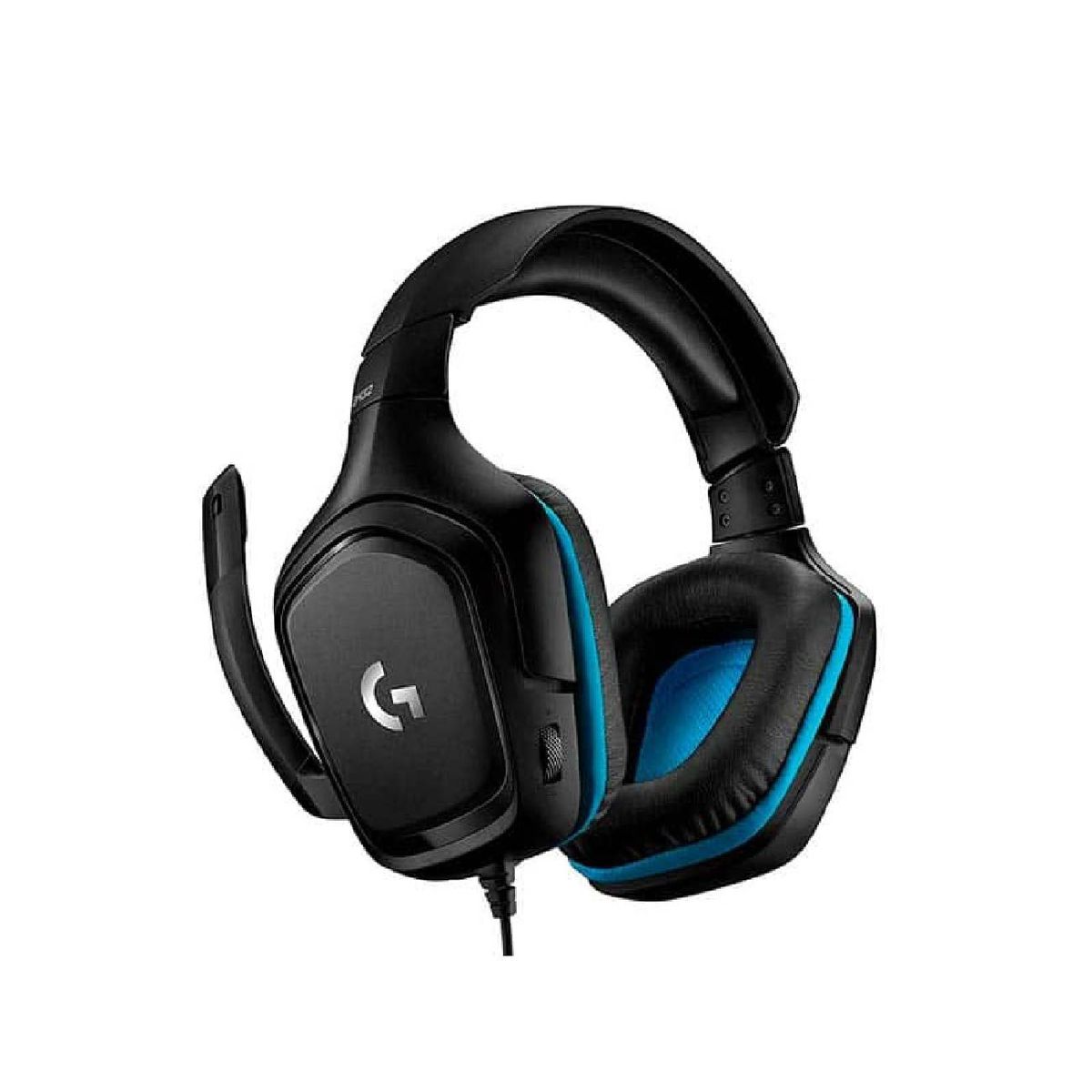 LOGITECH - Audífono con micrófono Logitech G432 sonido 7.1 usb  Black