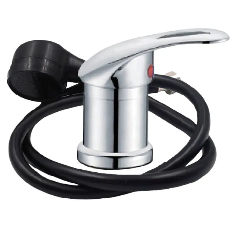 XM - MEZCLADORA MONOCOMANDO LAVACABEZA PELUQUERIA NEGRO M0187