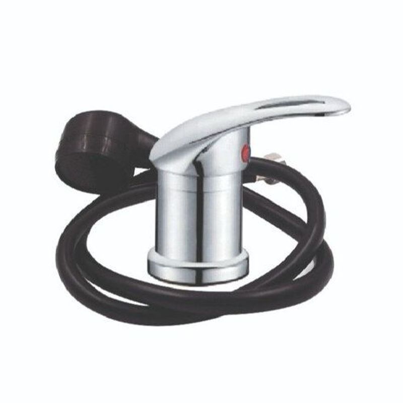 XM - Mezcladora Monocomando Lavacabeza Peluquería Negro M0187