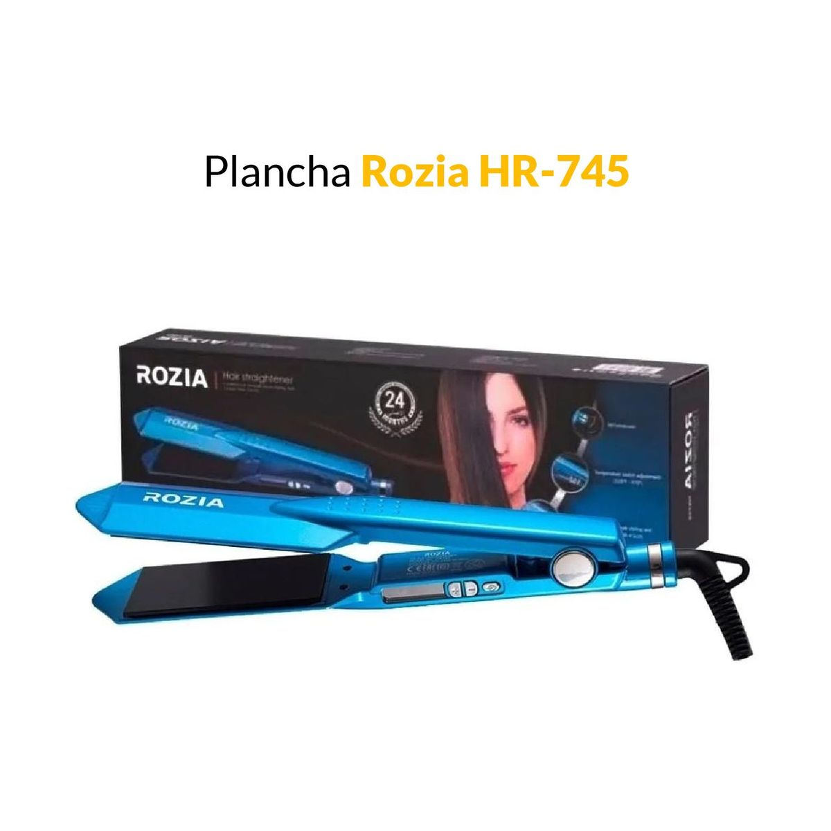 GENERICO - Plancha Rozia HR-745