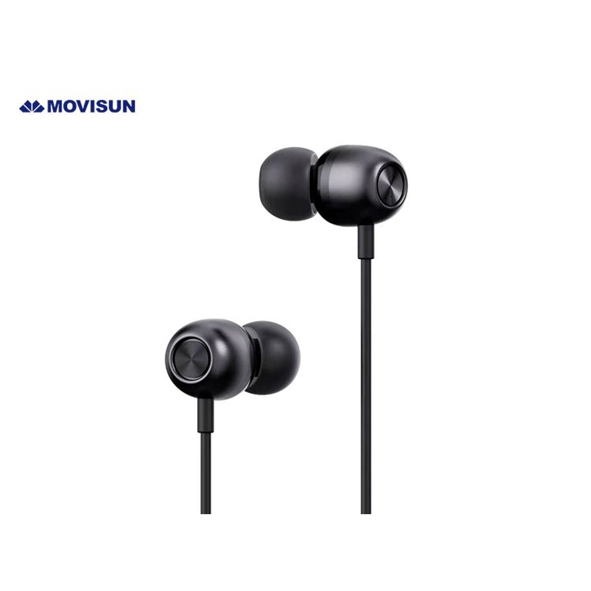 MOVISUN - Audífonos Handsfree Micrófono MOVISUN Enjoy P3 negro