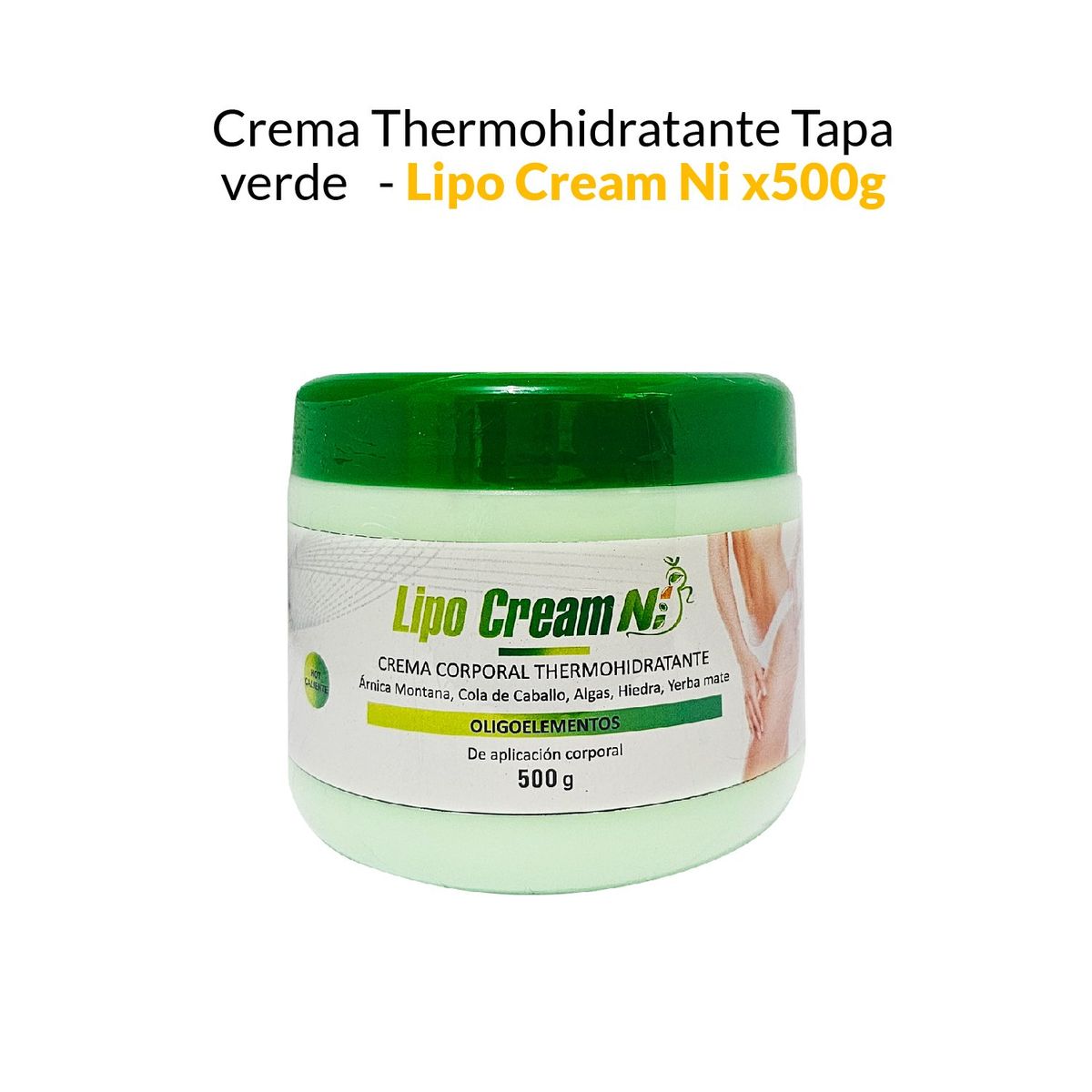 GENERICO - Crema Lipo Cream Tapa Verde