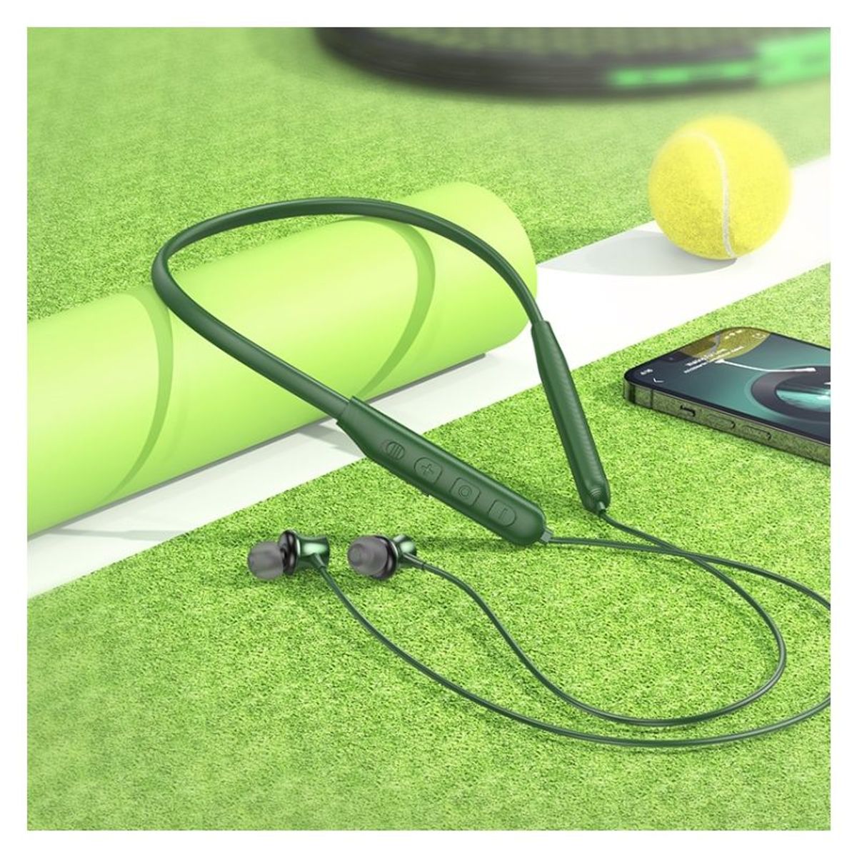 HOCO - Audífono Bluetooth Auricular inalambrico Micrófono Deportivos HocoES64